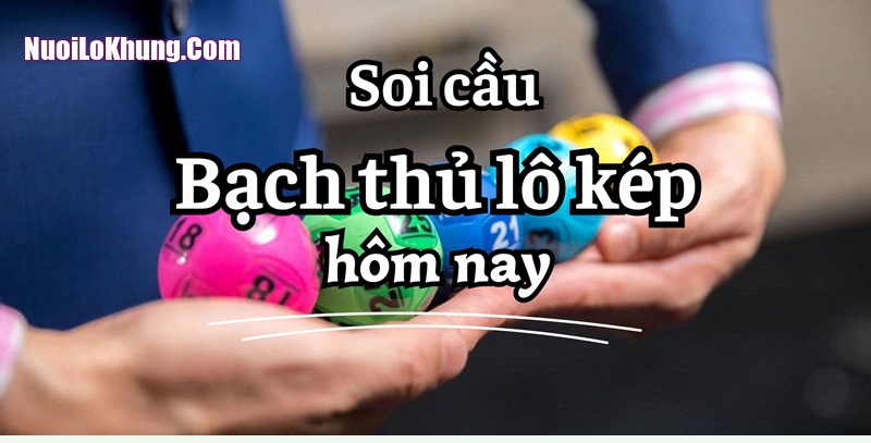 Soi cầu bạch thủ lô kép theo đầu câm, đuôi câm