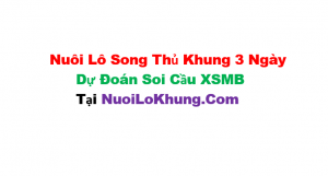 Nuôi lô song thủ khung 3 ngày