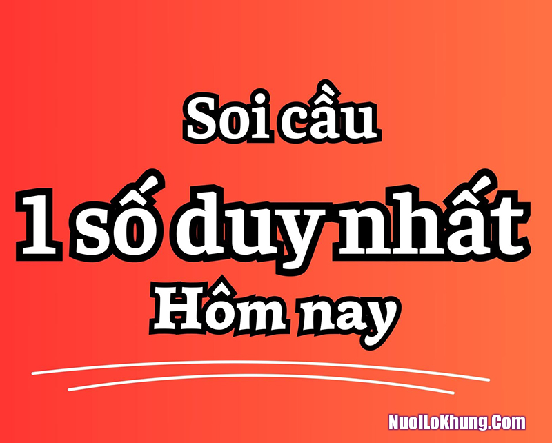 Khái quát về soi cầu 1 số duy nhất