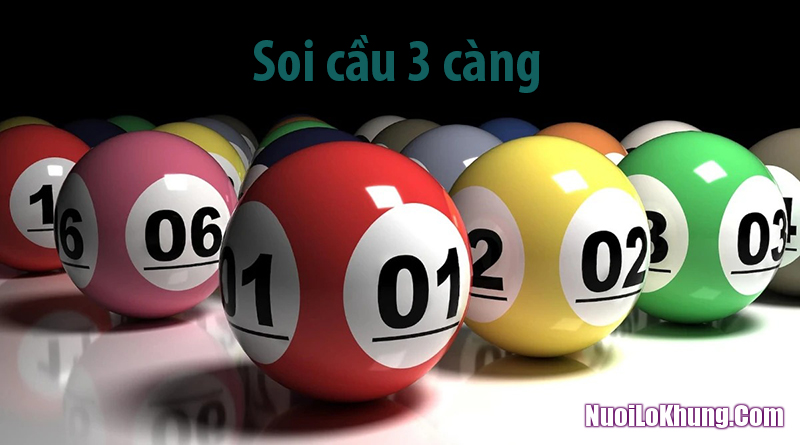 Khái niệm soi cầu 3 càng là gì?