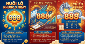 Nuôi lô khung 3 ngày 888
