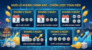 Nuôi lô khung 2,3,4,6 ngày 